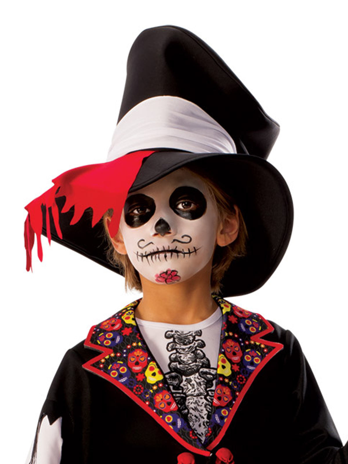 DAY OF THE DEAD BOYS COSTUME, CHILD - Back