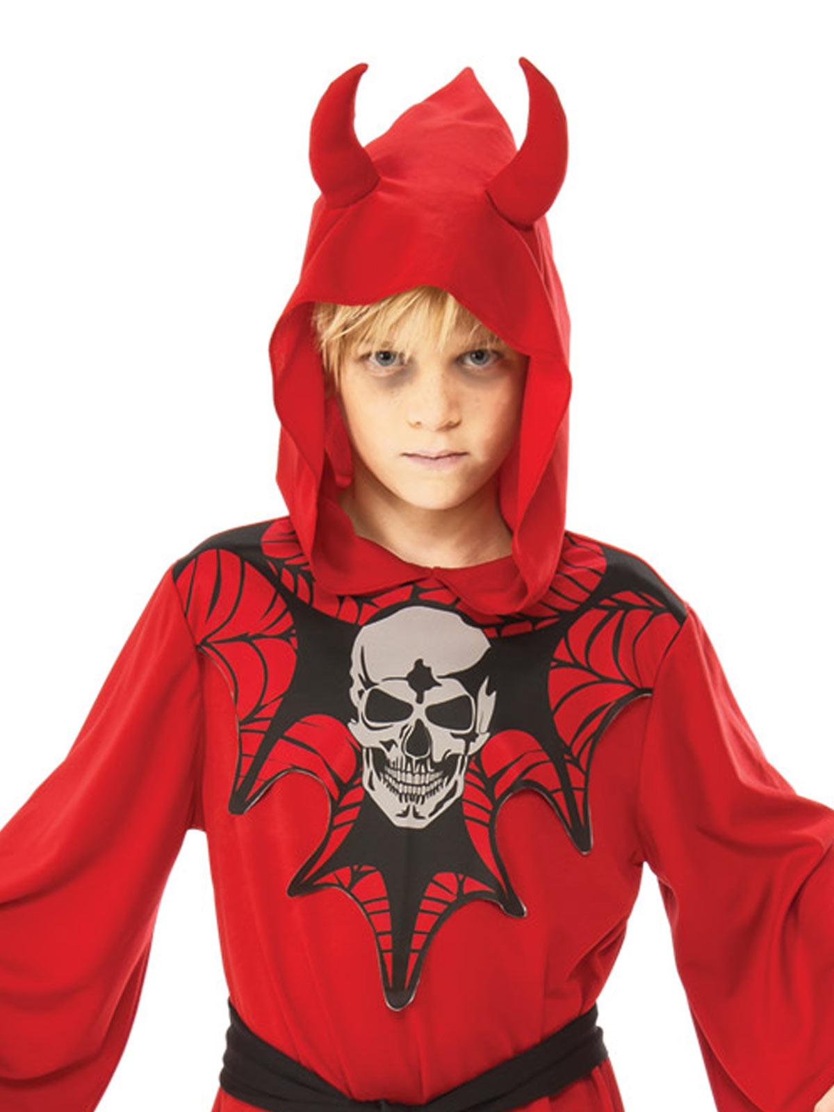 SKELETON ROBE COSTUME, CHILD - Back