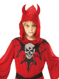SKELETON ROBE COSTUME, CHILD - Back