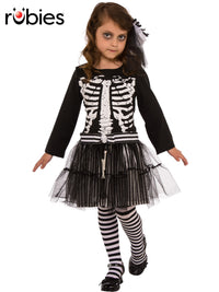 LITTLE SKELETON COSTUME, CHILD - Front