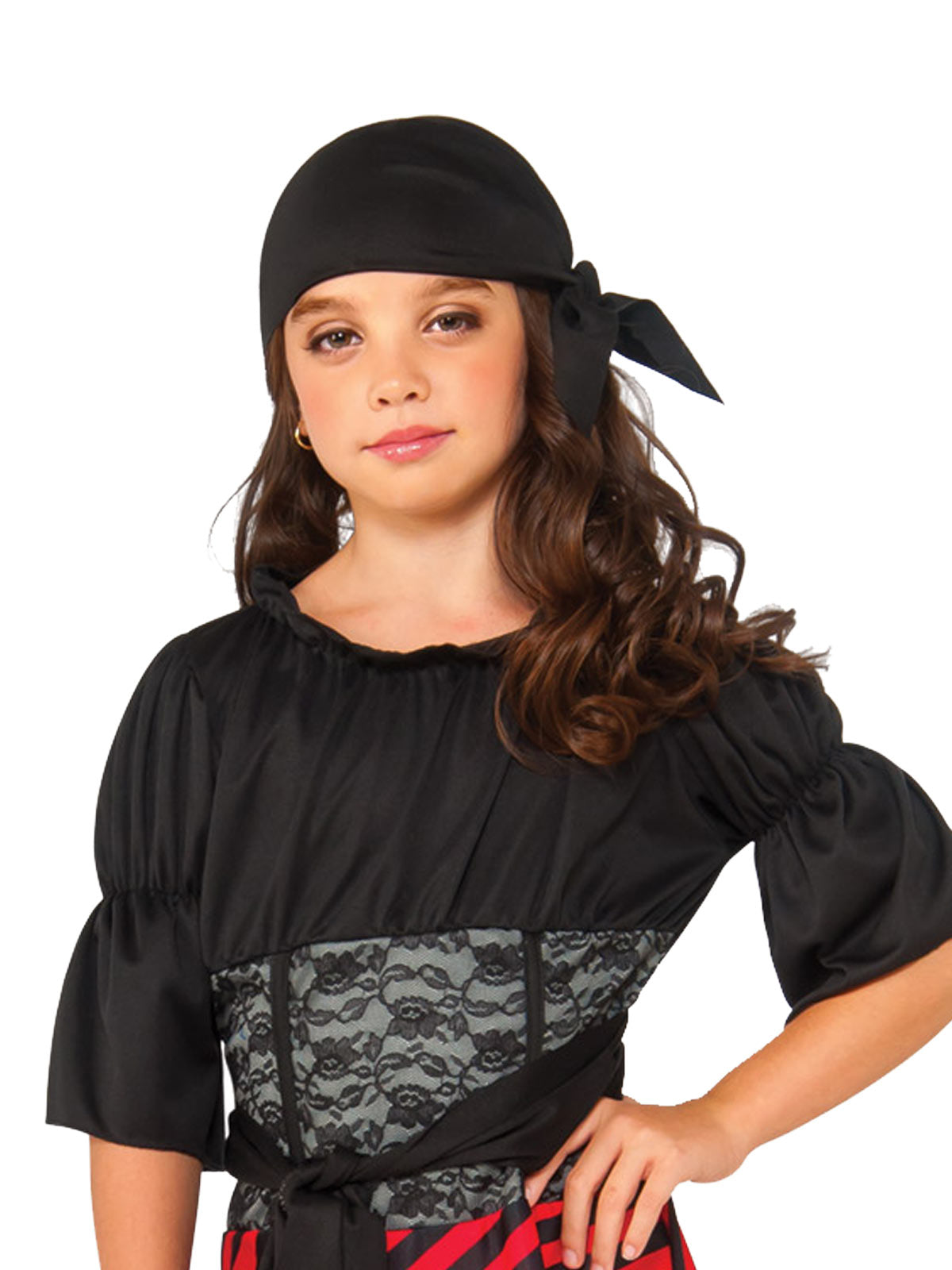 PIRATE GIRL COSTUME, CHILD - Back