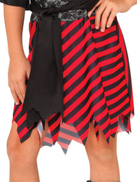 PIRATE GIRL COSTUME, CHILD - Side