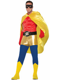 HERO CAPE - YELLOW - ADULT - Back