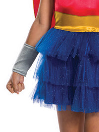 WONDER WOMAN CLASSIC COSTUME, CHILD - 4-6 YRS - Side