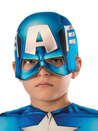 CAPTAIN AMERICA CLASSIC COSTUME, CHILD - Back