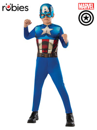 CAPTAIN AMERICA CLASSIC COSTUME, CHILD - Front