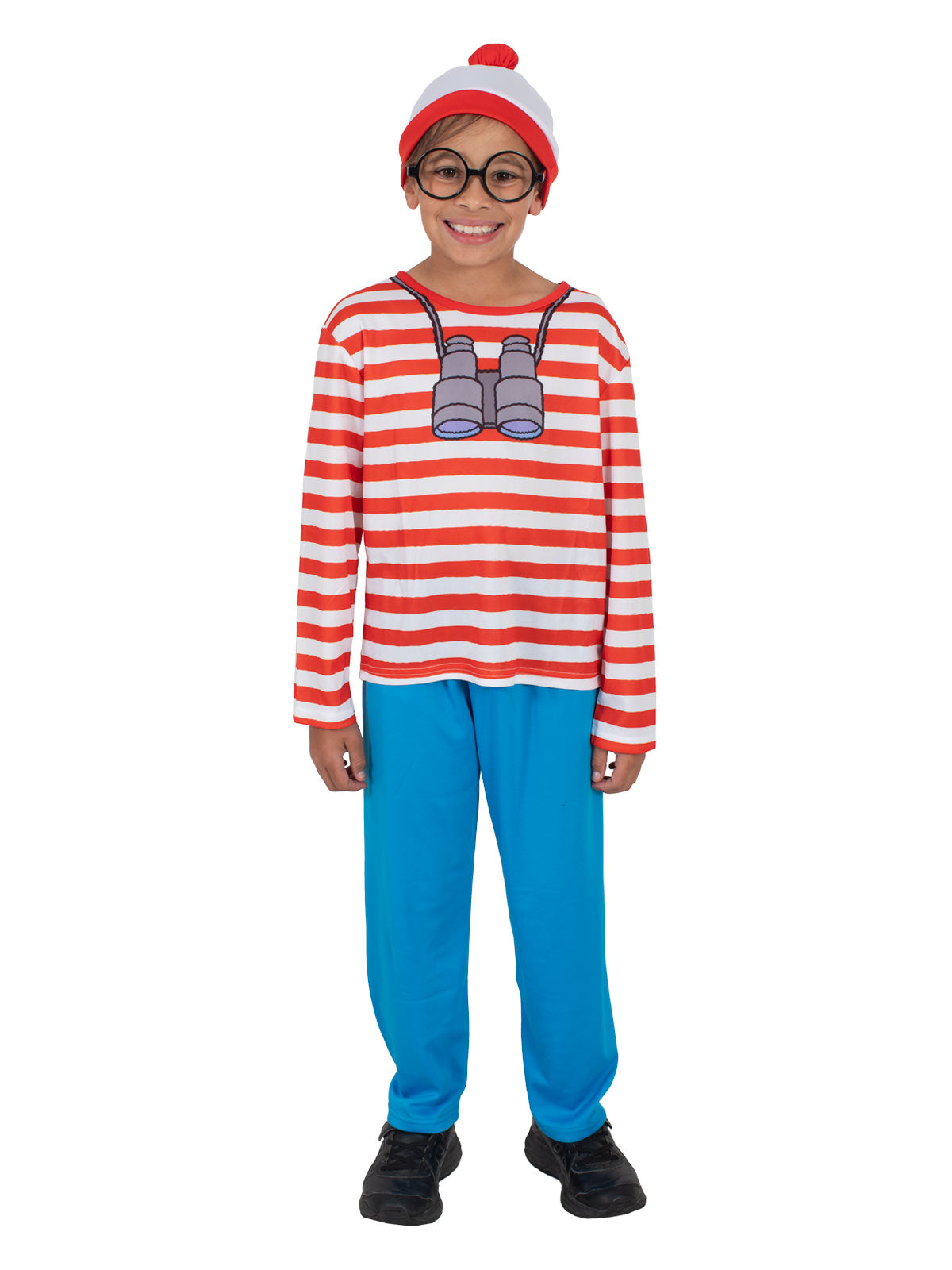 WHERE'S WALLY COSTUME, CHILD - Back