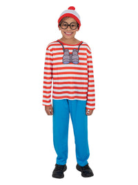 WHERE'S WALLY COSTUME, CHILD - Back