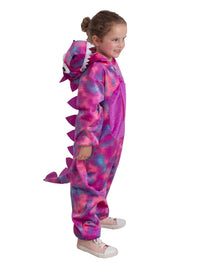 ROARIN' REX PINK DINOSAUR COSTUME, CHILD
