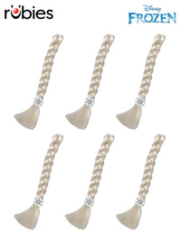 ELSA HAIR BRAID - PACK OF 6 - Front