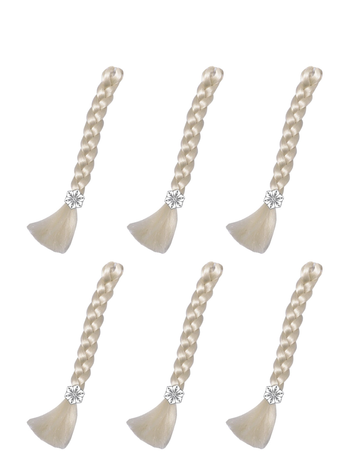 ELSA HAIR BRAID - PACK OF 6 - Back
