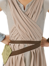 REY DELUXE COSTUME, CHILD - Back