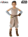 REY DELUXE COSTUME, CHILD - Front