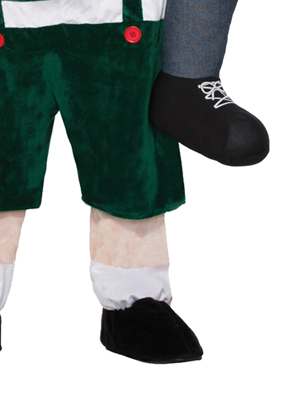 BEER BUDDY PIGGY BACK COSTUME, ADULT - STD - Side