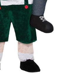 BEER BUDDY PIGGY BACK COSTUME, ADULT - STD - Side
