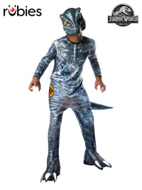 VELOCIRAPTOR BLUE DELUXE LENTICULAR, CHILD - Front