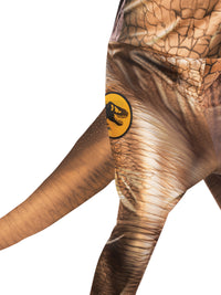 T-REX DELUXE LENTICULAR COSTUME, CHILD - Side