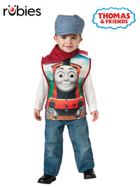 JAMES - THOMAS THE TANK ENGINE COSTUME, CHILD - Front