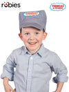 THOMAS THE TANK ENGINE BLUE &amp; WHITE DRIVERS PLAY HAT - Front