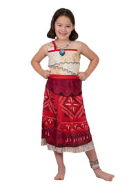 MOANA DELUXE COSTUME, CHILD - Back