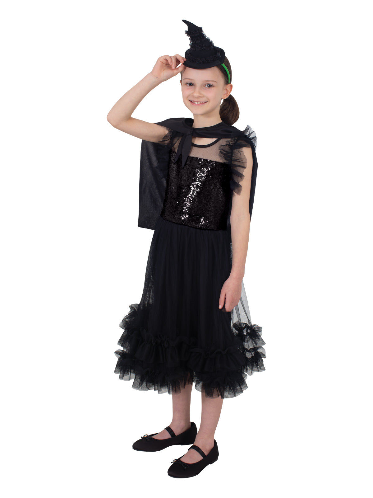 WICKED - ELPHABA DELUXE COSTUME, CHILD - Side