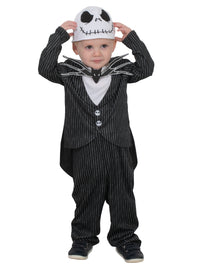 JACK SKELLINGTON DELUXE TODDLER COSTUME - TODDLER