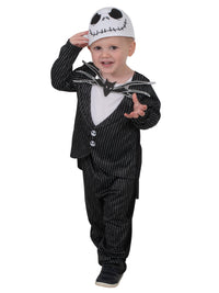 JACK SKELLINGTON DELUXE TODDLER COSTUME - TODDLER