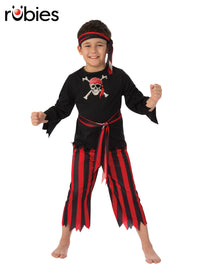 PIRATE BOY COSTUME, CHILD - Front