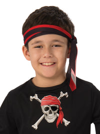PIRATE BOY COSTUME, CHILD - Back
