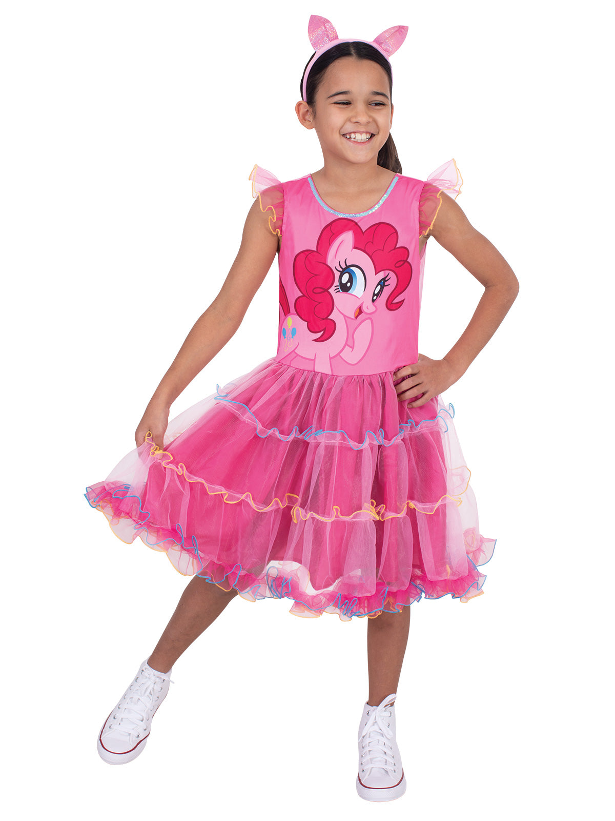 PINKIE PIE DELUXE - MY LITTLE PONY COSTUME - SIZE 4-6 - Back