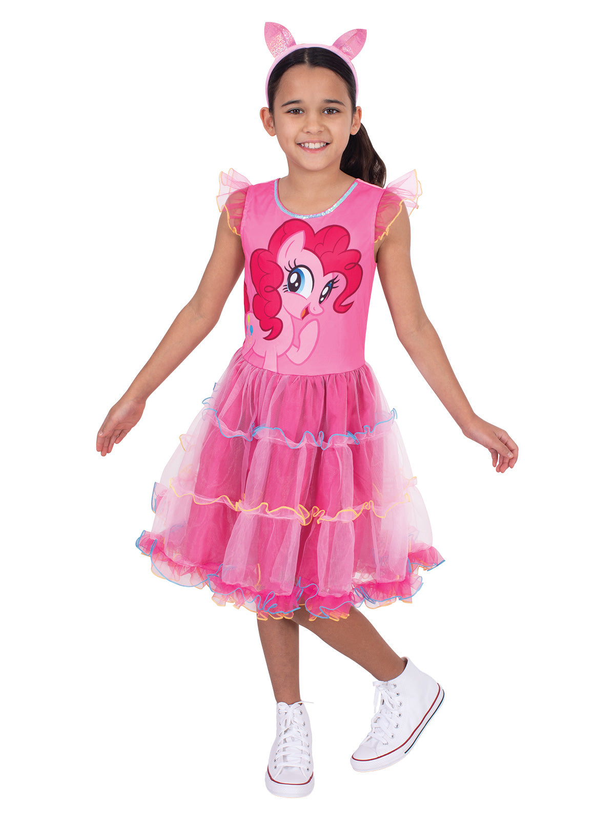 PINKIE PIE DELUXE - MY LITTLE PONY COSTUME - SIZE 4-6 - Side