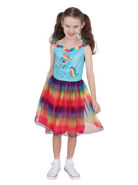 RAINBOW DASH - MY LITTLE PONY COSTUME - SIZE 4-6 - Back
