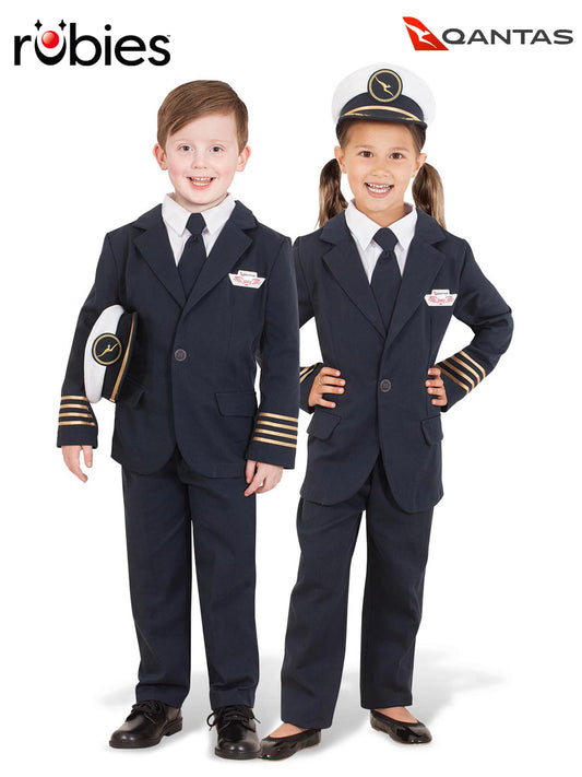 QANTAS CAPTAIN'S UNIFORM, CHILD - Front