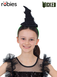 WICKED - ELPHABA HAT ON HEADBAND - ONE SIZE - Front