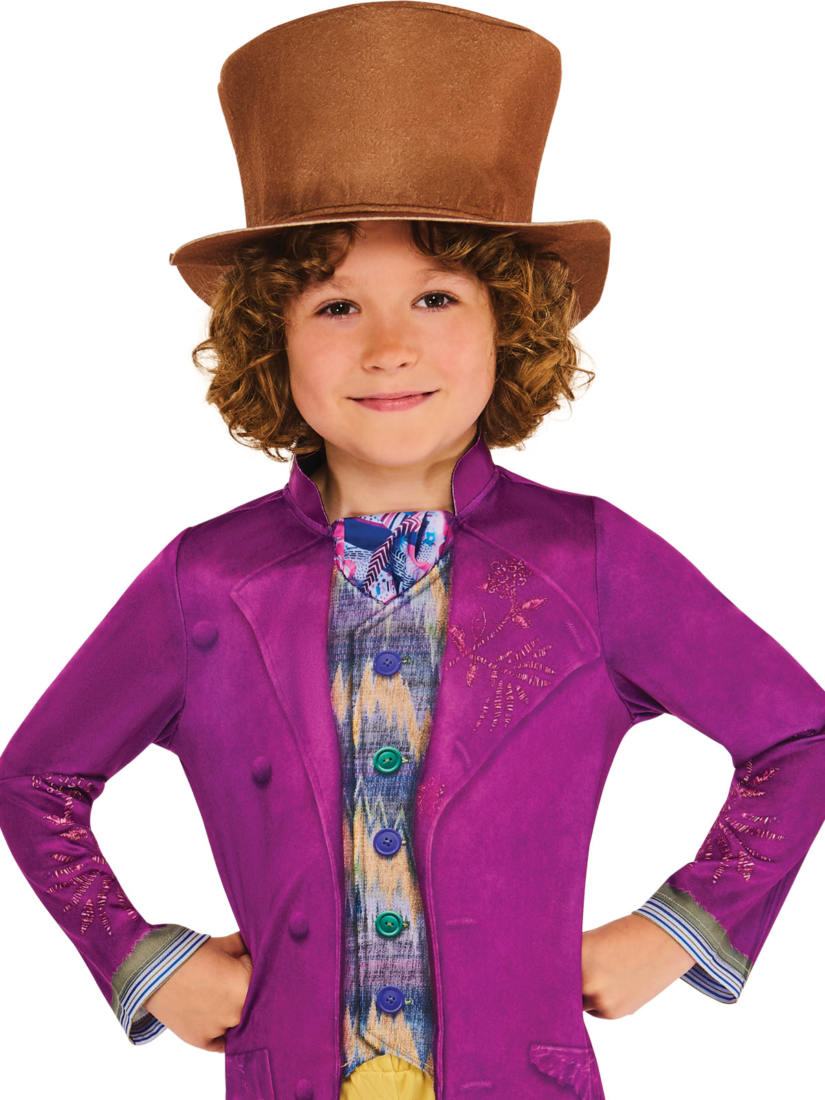 WILLY WONKA COSTUME, CHILD - Back