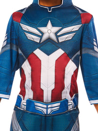 CAPTAIN AMERICA BRAVE NEW WORLD COSTUME, CHILD - Side