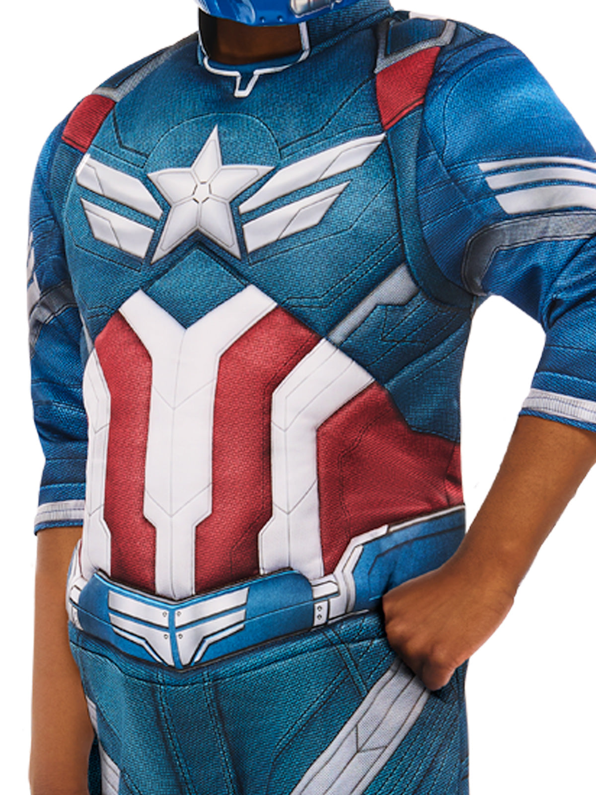 CAPTAIN AMERICA BRAVE NEW WORLD DELUXE COSTUME, CHILD - Side