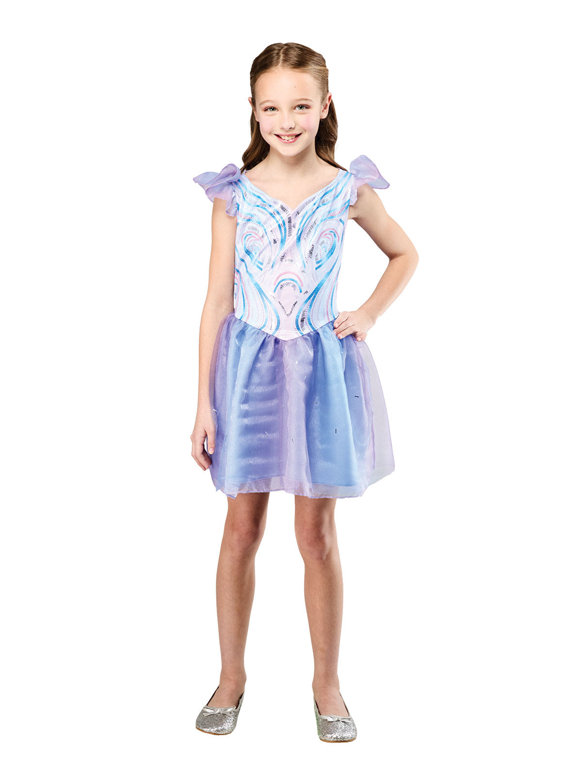 WICKED GLINDA PERIWINKLE DELUXE COSTUME, CHILD - Side