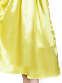 SNOW WHITE GLITTER CLASSIC COSTUME, CHILD - 6-8 YRS - Side