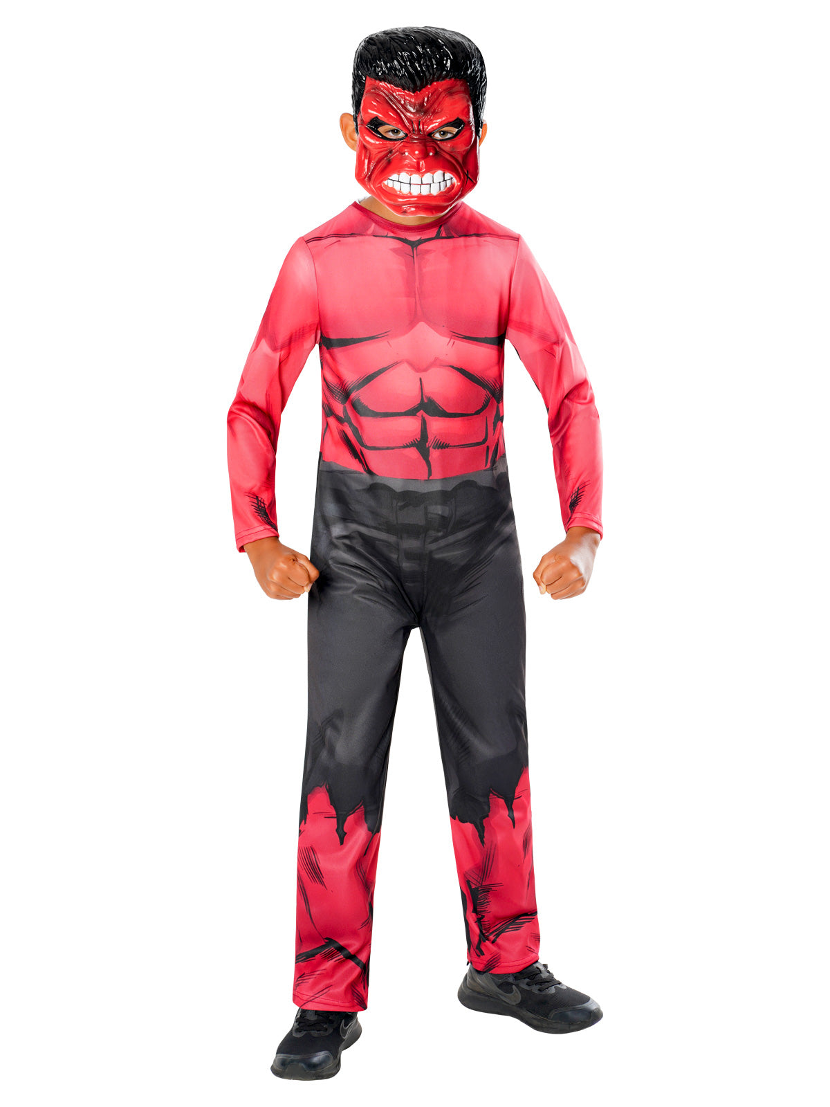RED HULK COSTUME, CHILD - Side