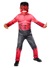 RED HULK COSTUME, CHILD - Packaging