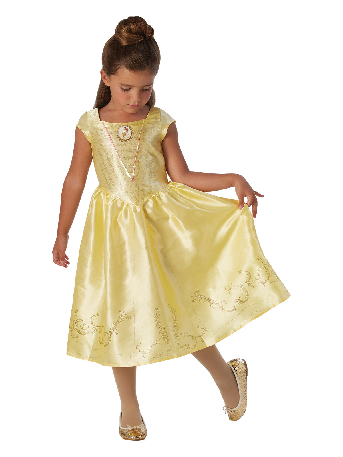 BELLE LIVE ACTION CLASSIC COSTUME, CHILD - Side