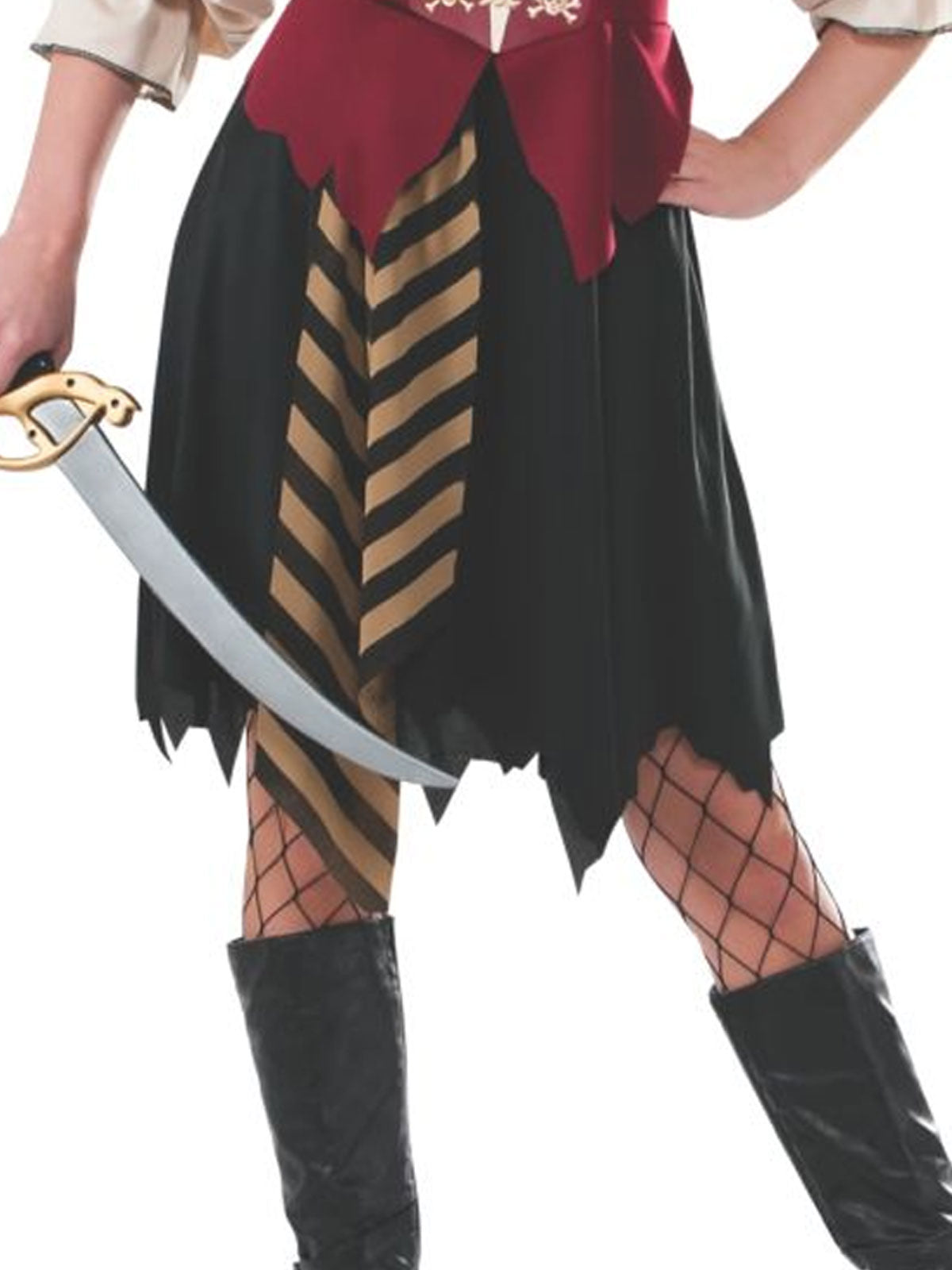 ELEGANT PIRATE COSTUME, ADULT - STD - Side