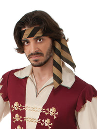 PIRATE RAIDER COSTUME, ADULTS - STD - Back