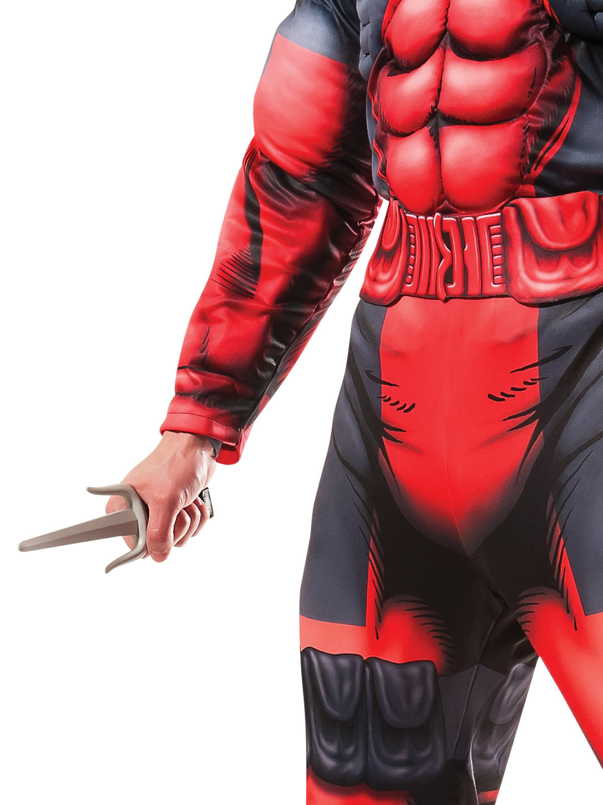 DEADPOOL DELUXE COSTUME, ADULT - Side