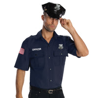 POLICE OFFICER COSTUME, ADULT - Front