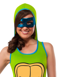 TMNT LEONARDO TANK DRESS, ADULT - Back