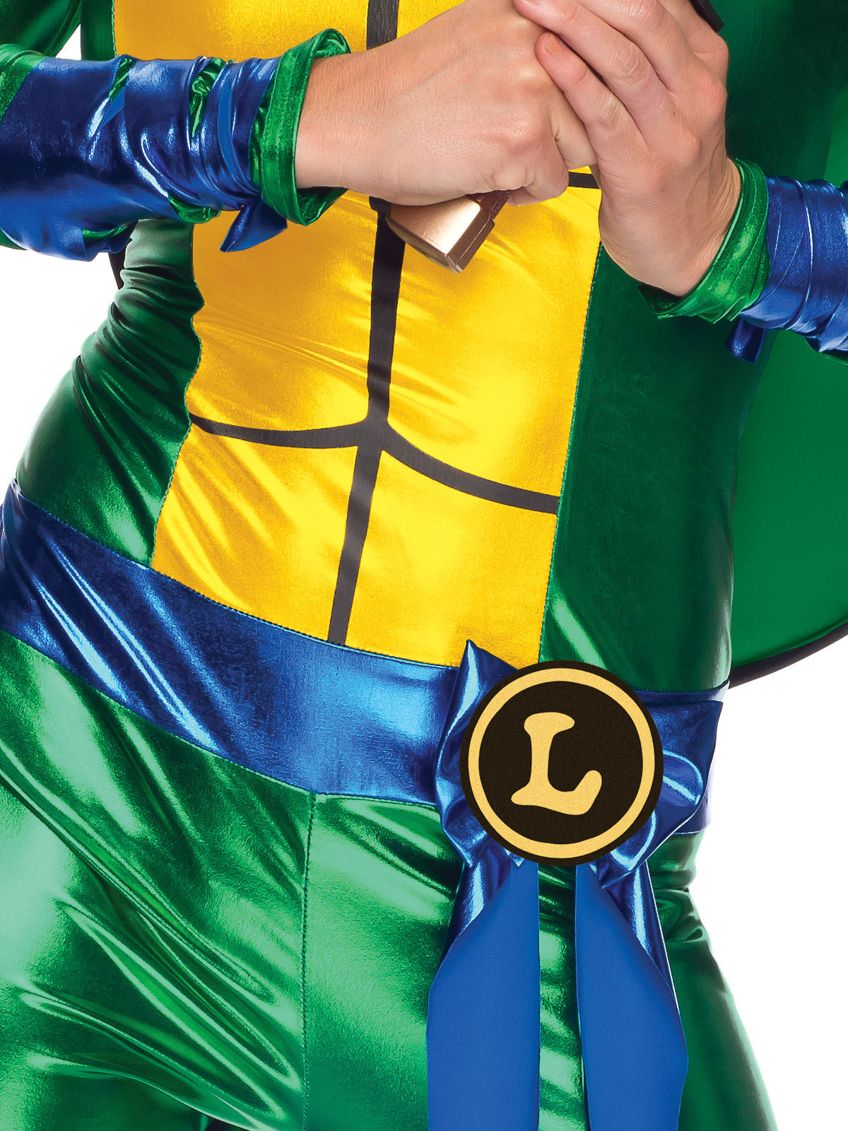TMNT LEONARDO JUMPSUIT, ADULT - Side