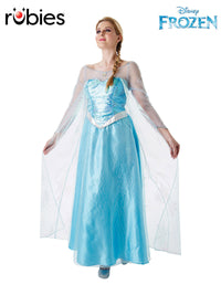 ELSA DELUXE COSTUME, ADULT - Front