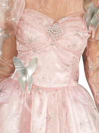 GLINDA THE GOOD WITCH DELUXE COSTUME, ADULT - XL - Side